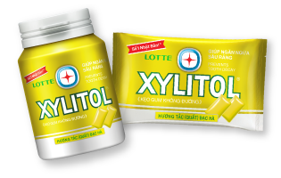 Ra mắt Kẹo gum LOTTE XYLITOL hương Tắc (Quất) Bạc Hà